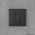 Диммер кнопочный в стену для LED ламп, Avanti, черный матовый