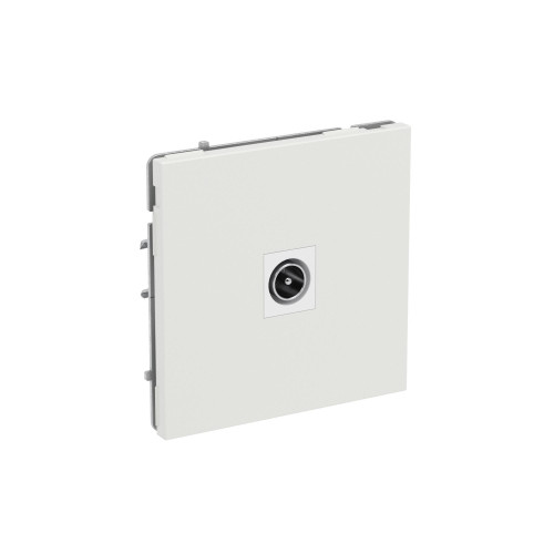 Розетка TV одиночная, KANT, белый песок