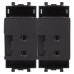USB зарядное устройство модульное 2.1 А, Avanti, черный квадрат, 2 модуля USB зарядное устройство модульное 2.1 А, Avanti, черный квадрат, 2 модуля