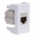 Розетка RJ-45 кат.6,экр, ЭУИ Вива (Viva),1 мод.,сер