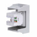 Розетка RJ-45 кат.5E, ЭУИ Вива (Viva),1 мод.,сер
