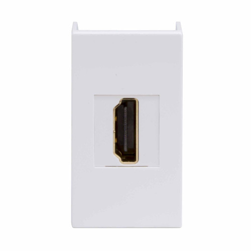 HDMI розетка, ЭУИ Вива (Viva), белая, 1 мод.
