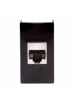 Розетка RJ-45 кат5E,экр, ЭУИ Вива (Viva),1 мод.,черн