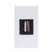 USB 2.0 розетка, ЭУИ Вива (Viva), белая, 1 мод.