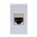 Розетка RJ-45 кат.6,экр, ЭУИ Вива (Viva),1 мод.,сер